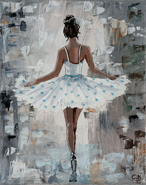 24 × 30 cm, Acyl, Strukturpaste, kleine Perlen, Bildnummer 8