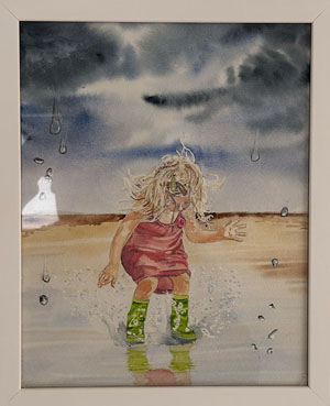 26 × 32, Aquarelle, Bildnummer 59