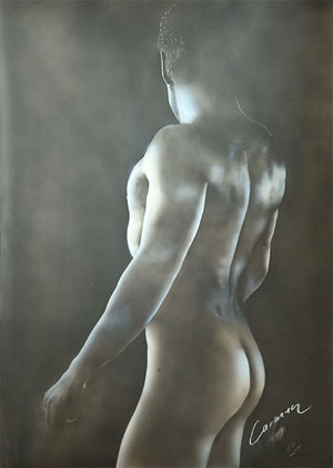 50 × 70 cm, Airbrush, Bildnummer 62