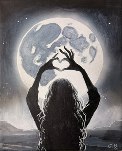 24x30 cm, Acryl, Bildnummer 81