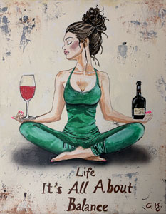 24x30 cm, Acryl, Bildnummer 99