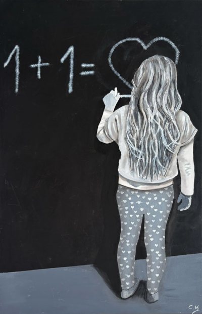 Bildnummer 42: Acryl, 50 ✕ 80 cm,