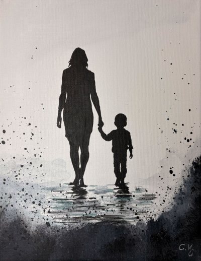 Bildnummer 97: Acryl, 24 ✕ 30 cm