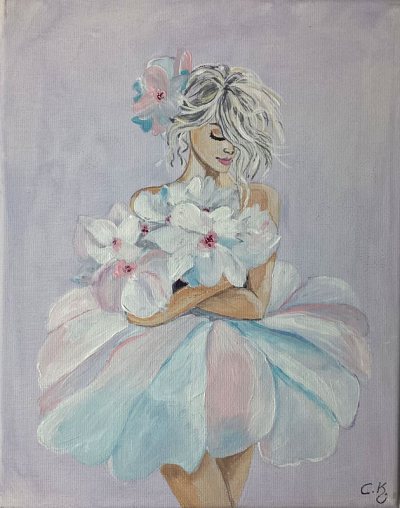 Bild Nr. 128: Acryl, 24x30 cm