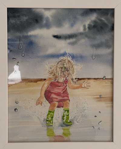 Bildnummer 59: Aquarell, 26 ✕ 32 cm