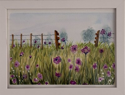 Bildnummer 60: Aquarell, 26 ✕ 20 cm