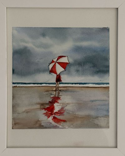 Bildnummer 61: Aquarell, 26 ✕ 32 cm