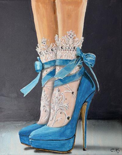 Bildnummer 92: Acryl, Glitzersteine, 24 ✕ 30 cm