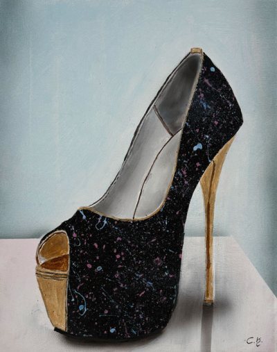 Bildnummer 13: Acryl, Strukturpaste, 24 ✕ 30 cm