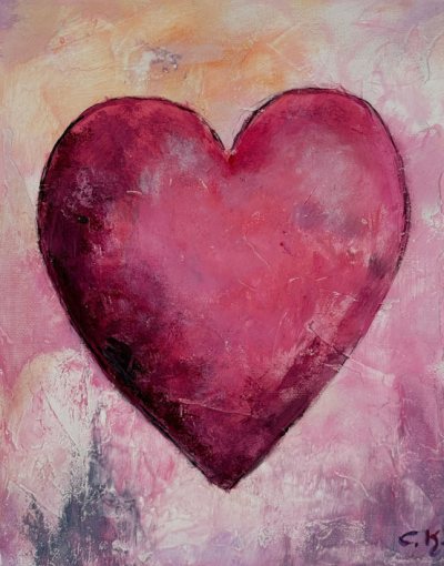 Bildnummer 18: Acryl, Strukturpaste, 24 ✕ 30 cm