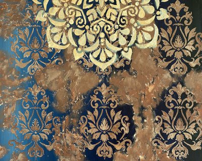 Bildnummer 26a: Acryl, Strukturpaste, 60 ✕ 80 cm