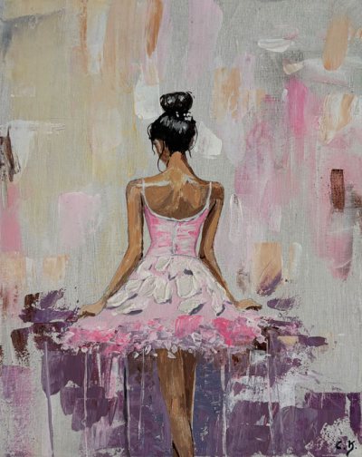 Bildnummer 29: Acryl, Strukturpaste, 24 ✕ 30 cm