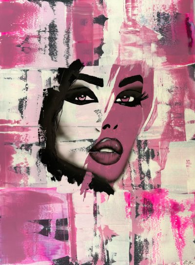 Bildnummer 43: Acryl, Airbrush, 70 ✕ 100 cm