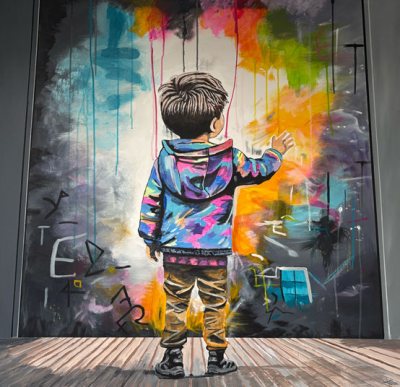 Bildnummer 49: Acryl, 3D-Rahmen, 100 ✕ 100 cm